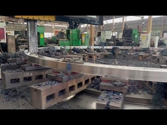 Rodamiento de rodadura de bolas de doble fila, anillo de rodillo cruzado multifuncional.