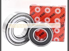 El rodamiento de bolas de ranura profunda es la solución definitiva para FAG 6312 2RSR Cr 81.8kN 60x130x31mm