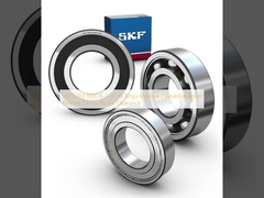 SKF 6203 100Cr6 / GCr15 Material de los anillos Rodamiento de rodillos cilíndricos P4 para holgura radial