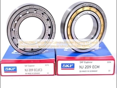 SKF NJ209EC Rodamiento de rodillos cilíndricos de una hilera para entornos hostiles Velocidad de lubricación con grasa 6300 R/MIN