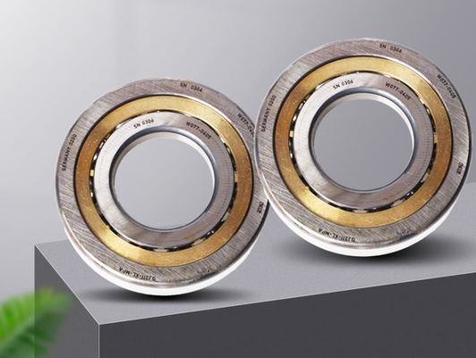 ISO9001 Rodamiento de bolas de contacto de cuatro puntos duradero con jaula de acero