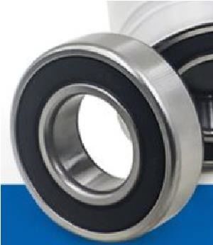 Modelo # 6301 2RS 10mm ID rodamiento de bolas de ranura profunda con anillo sellado