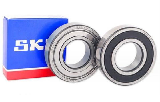 Modelo de rodamiento de bolas con ranura profunda de jaula de latón # 6001 8 mm de ancho Cr 5.1kN para maquinaria farmacéutica