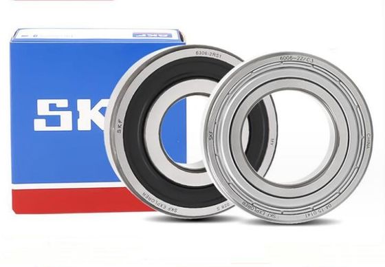 Modelo #16001 SKF Rodamientos de bolas de velocidad de ranura profunda con ranuras de parada Dimensión interna de 12 mm