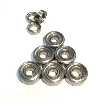 5 mm de anchura de acero rodamiento de ranura profunda modelo de rodamiento de bolas # 61801 0.006kg para maquinaria industrial