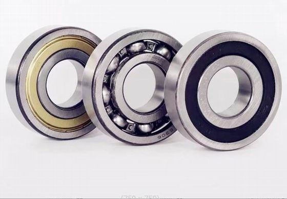 Modelo 6201 Sellos abiertos Tipo SKF rodamiento de bolas de ranura profunda con material de acero de rodamiento