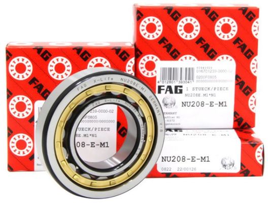 NU208E Rodamientos cilíndricos de rodillos de fila única de 40*80*18 mm para máquinas agrícolas