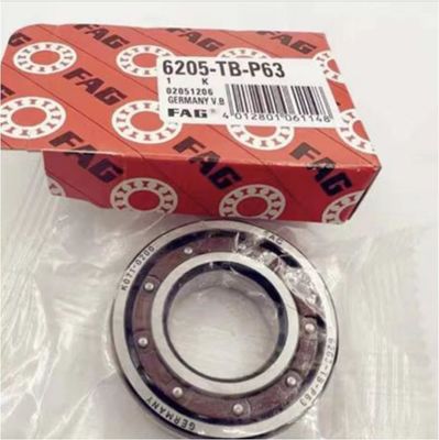 FAG 6205 TB Diámetro interno 25 mm rodamiento de bolas de ranura profunda con jaula de acero estampada