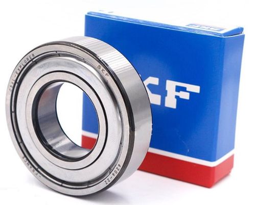 SKF 6206-2z Estampado de acero de jaula de rodamiento de bolas de ranura profunda para equipos industriales