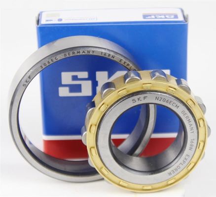 SKF NJ206ECM 30 mm de dimensiones internas de rodamiento cilíndrico con sellos abiertos