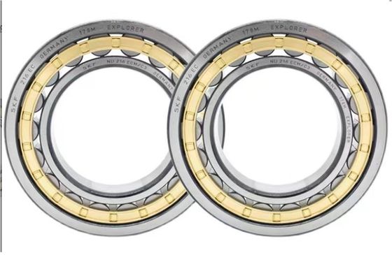 Las partes de los rodamientos de rodillos transportadores de SKF NU308ECM con velocidad de rotación lubricada con aceite P5 y 8000 R/Min