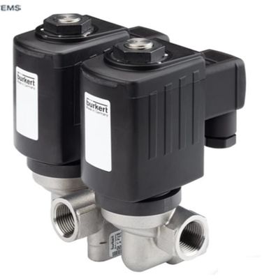 Mecanizado por CNC BURKERT válvula de solenoide de la serie 0201 Partes de fundición por inyección a presión de dos vías