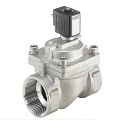 Las piezas de fundición a presión Burkert 0290 válvula de solenoide de flujo bidireccional para la industria petrolera
