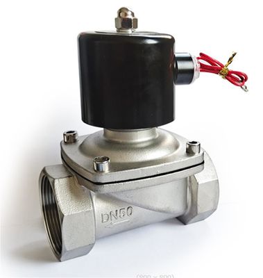 Válvula eléctrica de solenoide DN15 AC220V en la industria