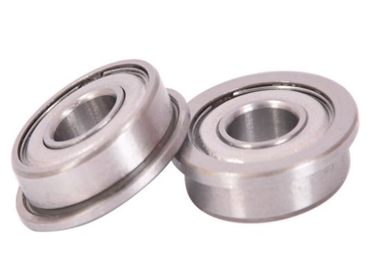 F6800ZZ 10*19*5MM Rodamientos de brida de ranura profunda con ranuras de parada y tipo sellado
