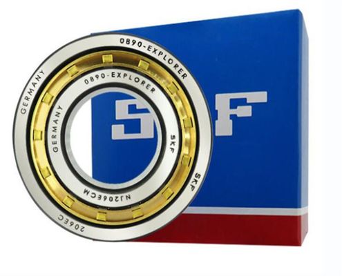 SKF NJ206EC Rodamientos de rodillos cilíndricos de fila única Dimensión interna de 30 mm Velocidad límite de grasa 8500 r/min para entornos industriales exigentes