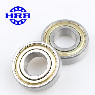 Rodamiento de bolas de ranura profunda 6208-2RZ 40x80x18mm bajo ruido y larga vida útil